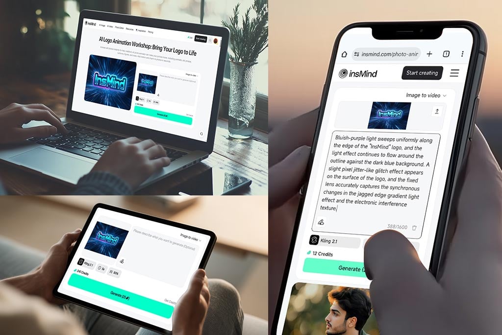 Animate a Logo from Image: Anywhere, Anytime