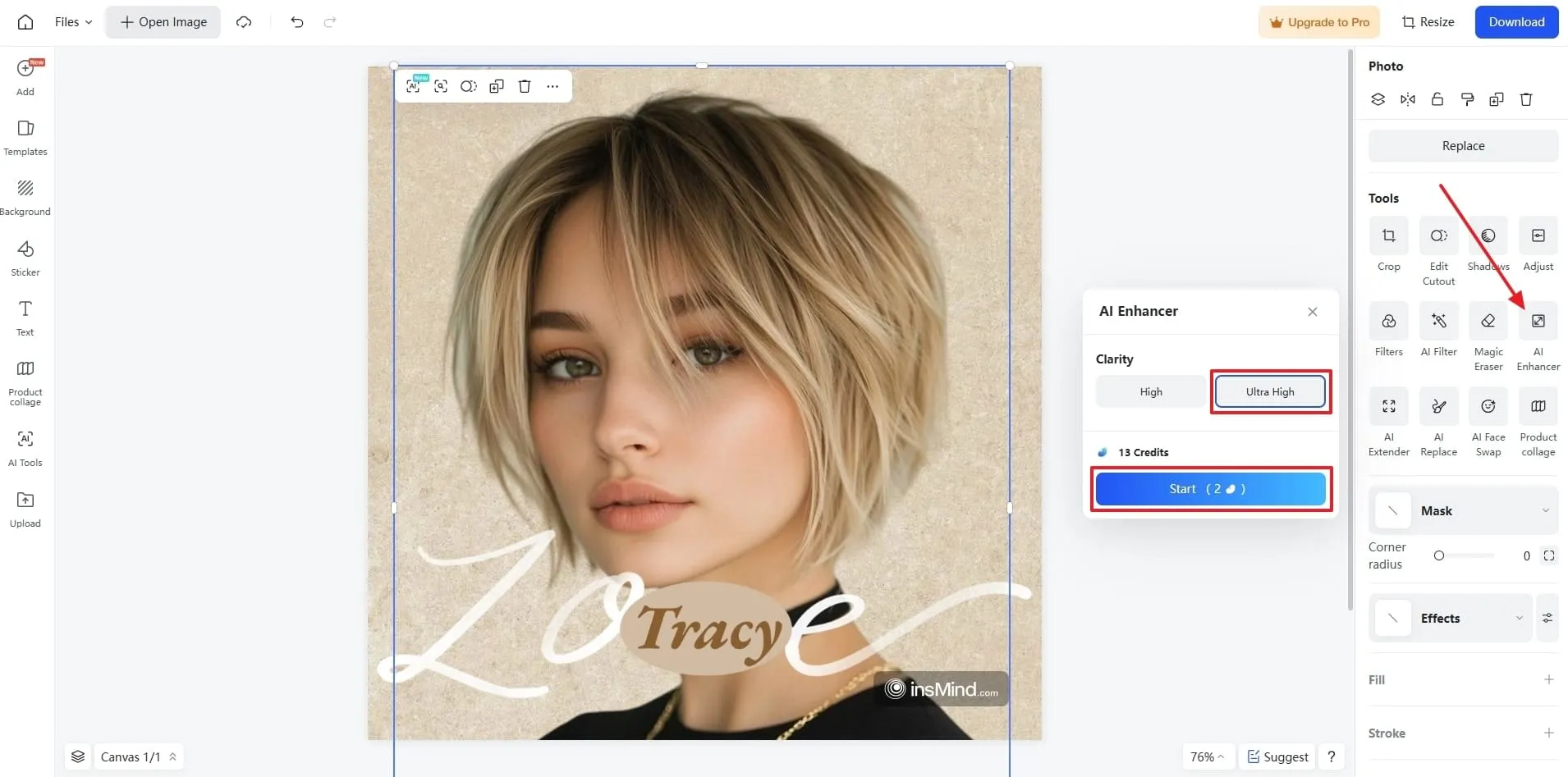 Enhance Profile With AI