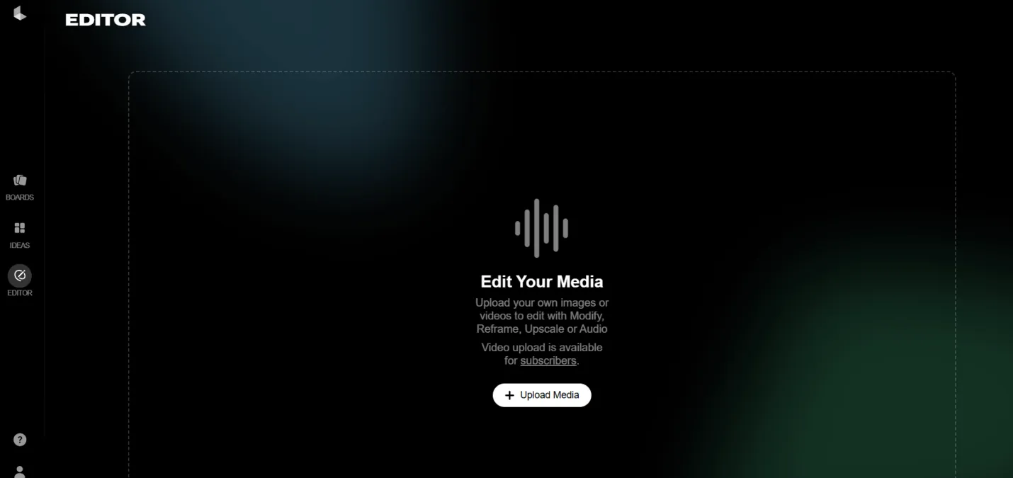 Explore the Luma interface for AI-powered image-to-video generation.