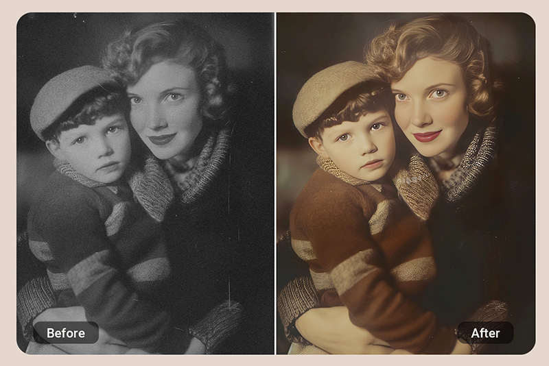 <p><span style="color: #000000;">Bring&nbsp;Color&nbsp;and&nbsp;Life&nbsp;Back&nbsp;to&nbsp;Old&nbsp;Family&nbsp;Photos</span></p>