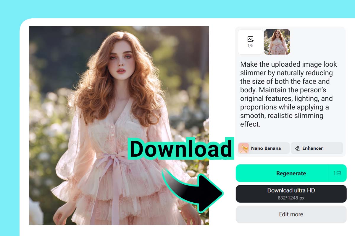 Generate a Skinny Picture