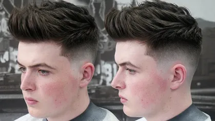 10 Best Slimming Haircuts: Textured Quiff 