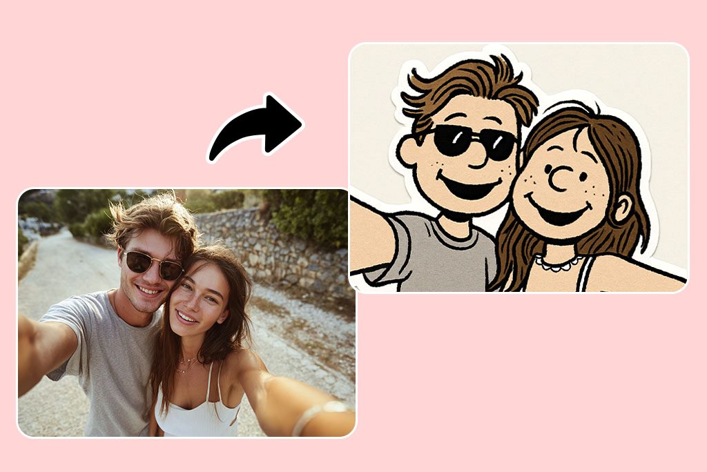 Turn Your Selfie Portrait into Snoopy-Style Art with One Click