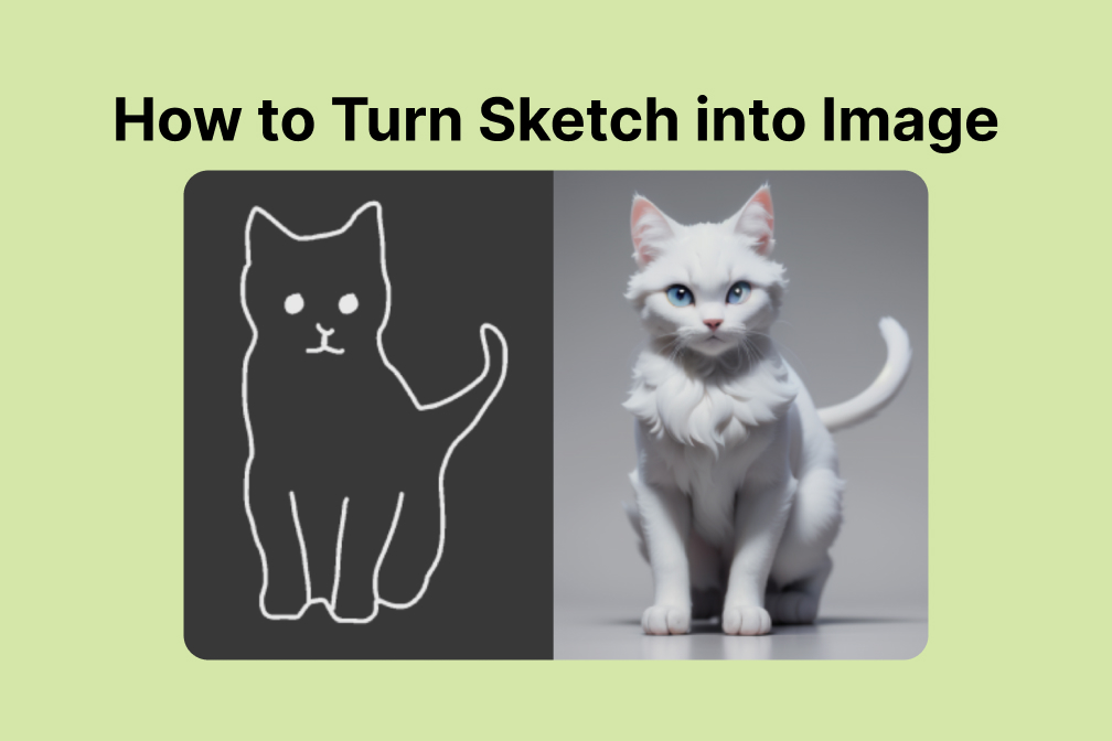 How to Turn a Sketch into a Digital Image with AI