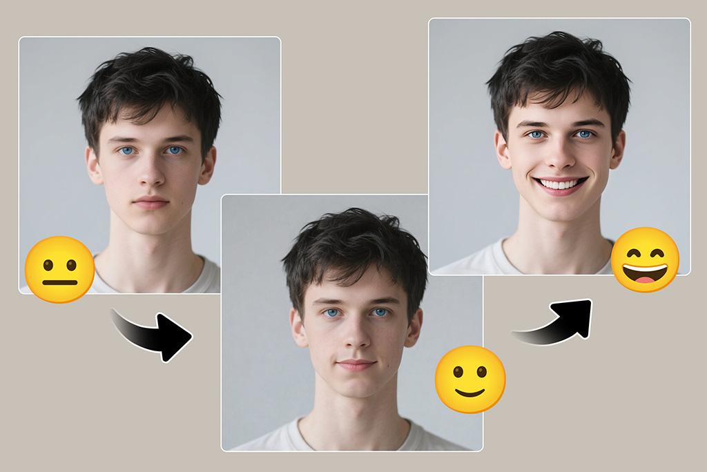 Change Emotions and Mood with a Smile Filter
