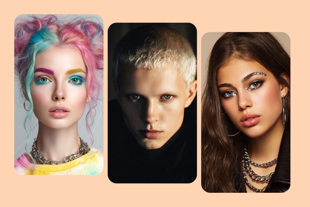 Design Creative Looks with Custom Eyebrow Styles