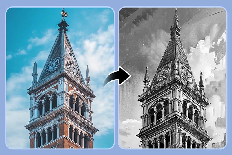 Photo to Sketch—AI Converts Photos into Hand-Drawn Art