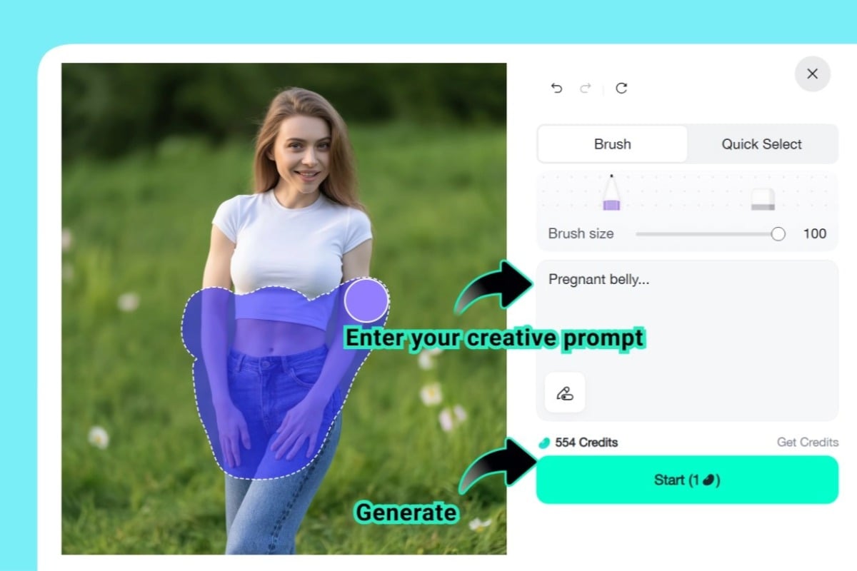 Step 3: Enter your creative prompt