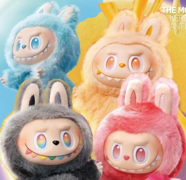 Labubu Playful Grin Soft Toy