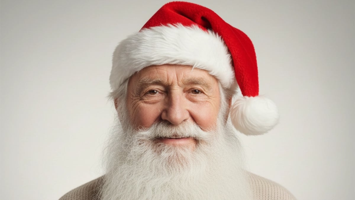 Santa Profile Picture An image of a Santa Profile Picture generated by AI Santa Filter