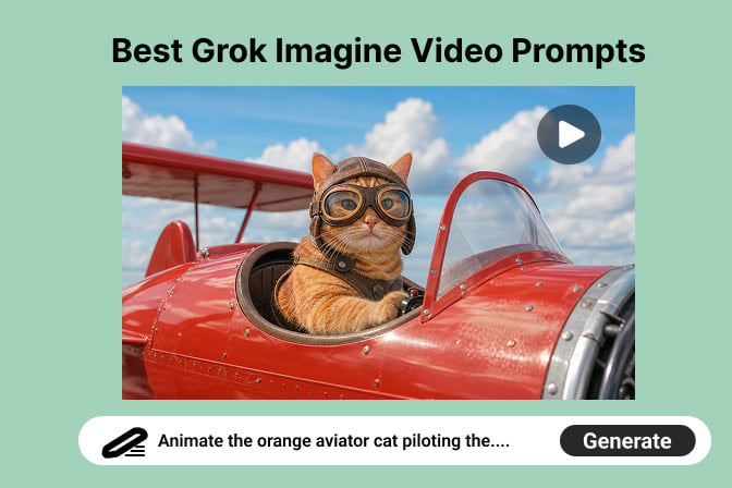 30 Best Grok Imagine Video Prompts You Can Copy and Try 30 Best Grok Imagine Video Prompts You Can Copy and Try
