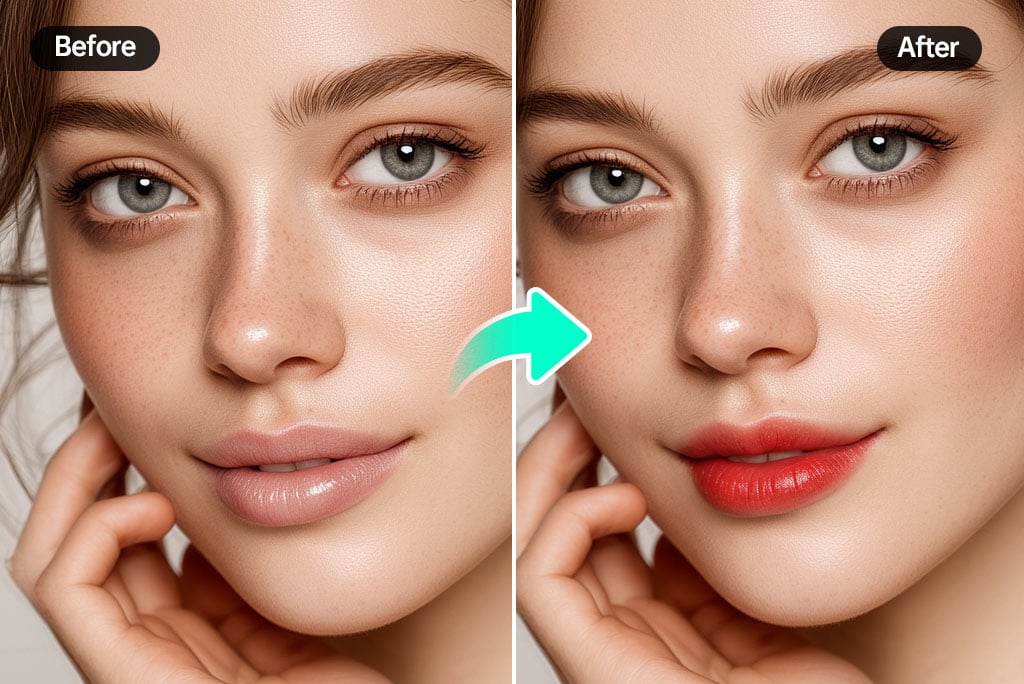 Try On Lipstick with AI and Reveal Your Radiant Beauty