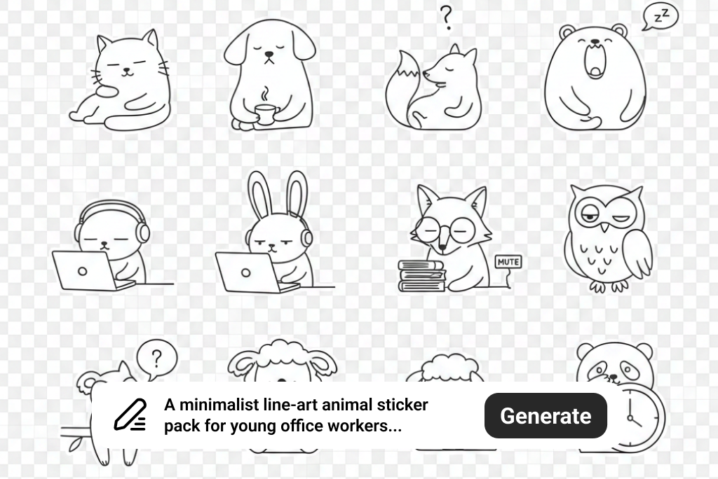 AI Sticker Generator for Fast Custom Sticker Creation