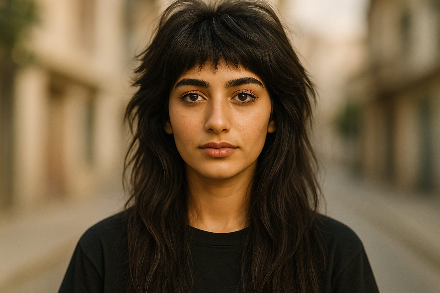 wolf cut hairstyle 