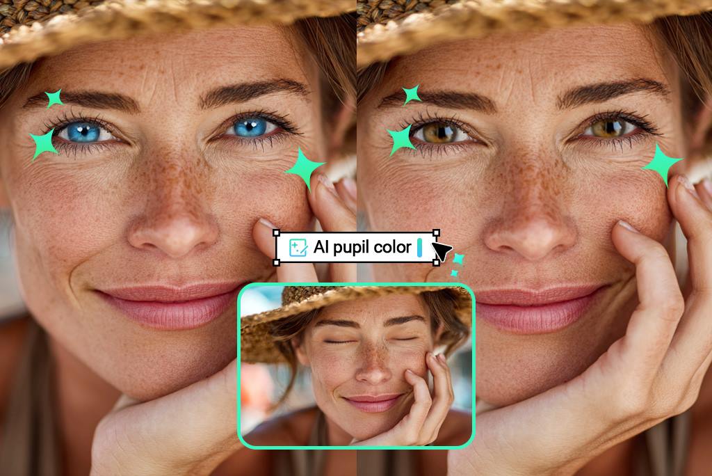 Customize Eye Details Through A Single Text Prompt Customize Eye Details Through A Single Text Prompt
