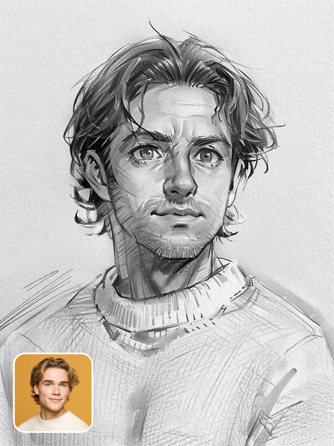 Photo to Line Drawing