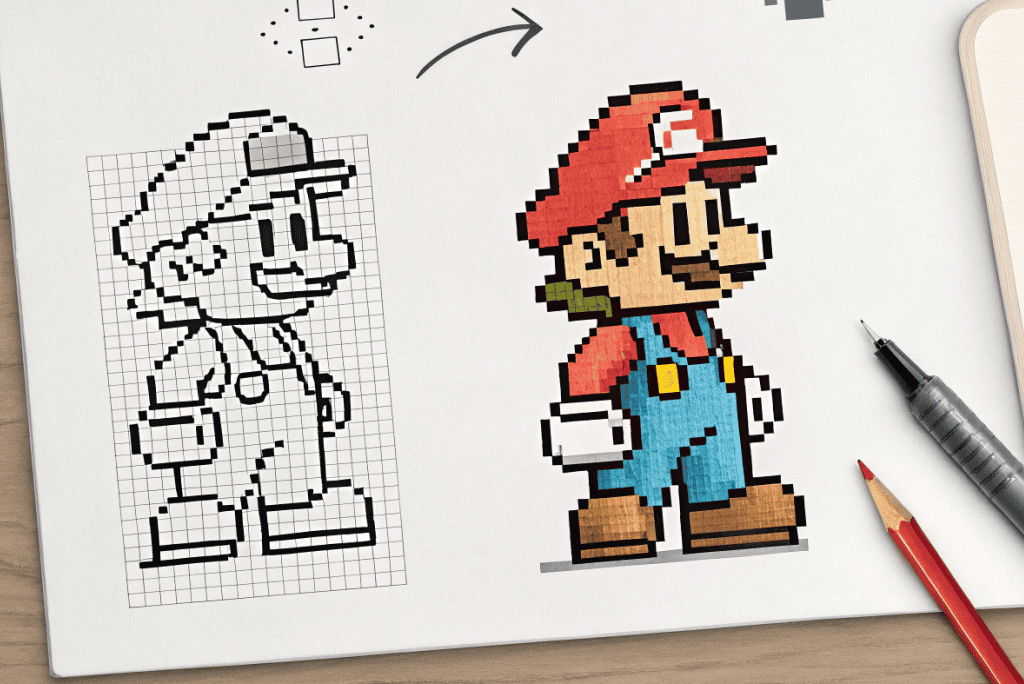 Transform Sketches and Illustrations into Game Sprites