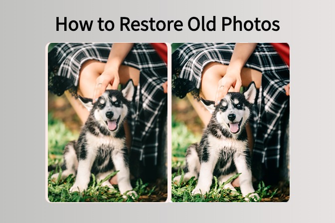 How to Restore Old Photos with Photoshop and Easier Way