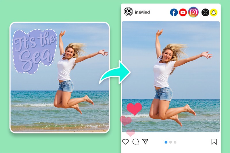 Share Original Stamp-Free Photos on Social Media Share Original Stamp-Free Photos on Social Media