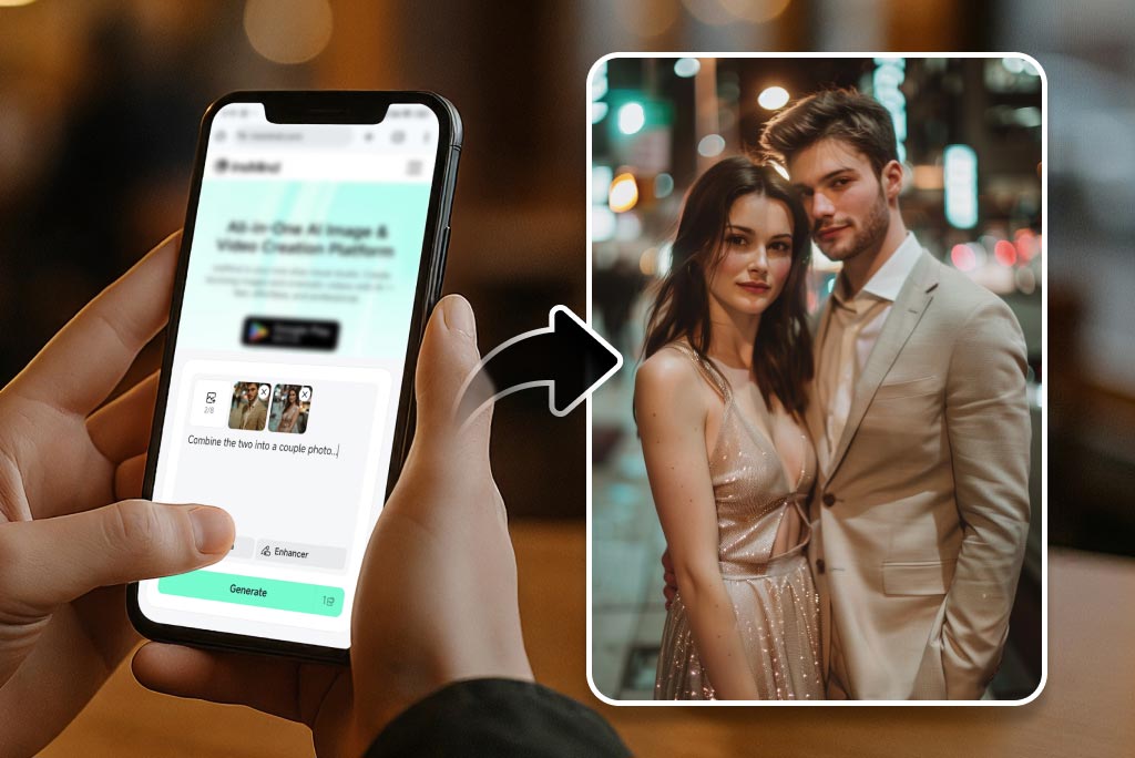 Generate Couple Photo with AI on the Go