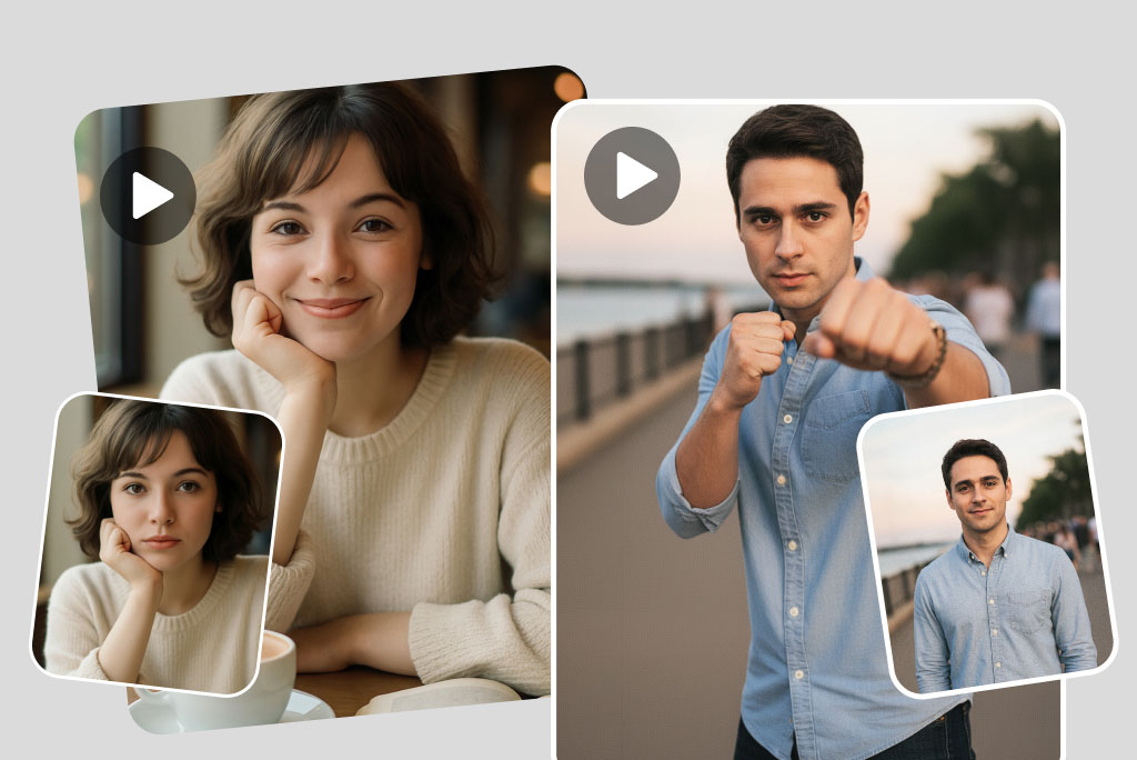Create Moving Characters Animation from photo with Ease