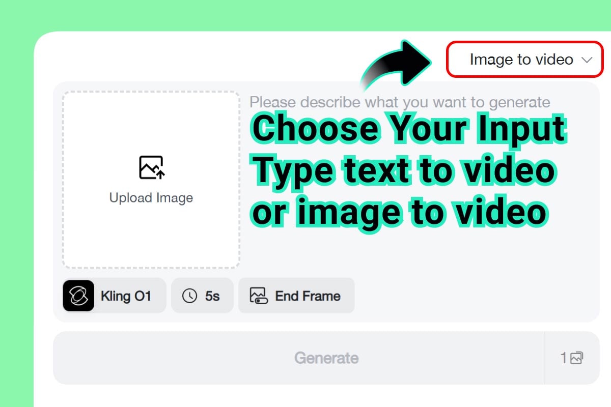 Step 1: Choose Your Input Type