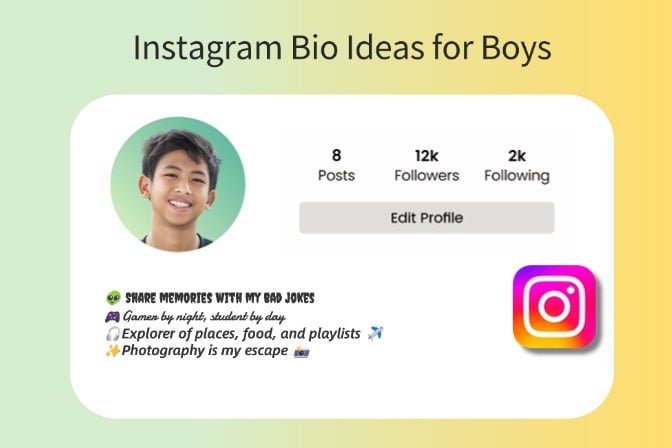 Instagram Bio Ideas for Boys: Personalized Profiles Revolutionize Your Instagram Presence