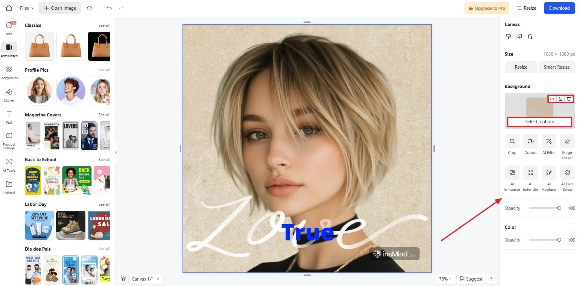 Pick Different Background Color