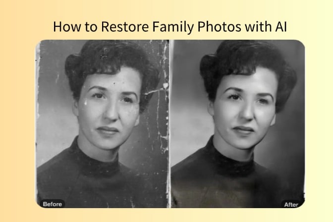 How to Restore Your Family Photos with AI in Minutes