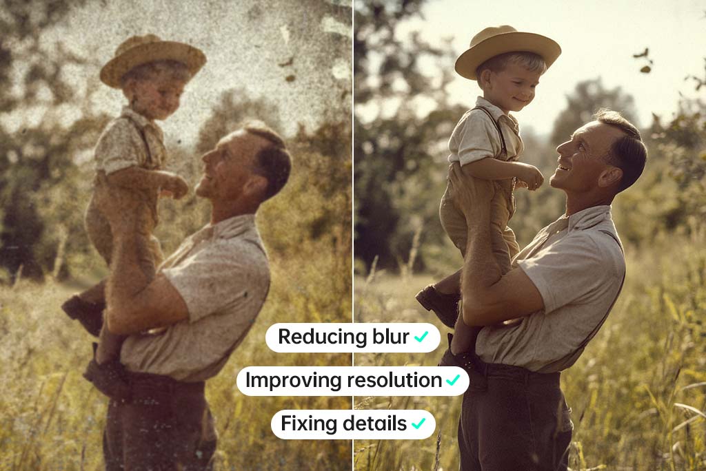 Save Precious Memories and Heritage with the AI Photo Restorer