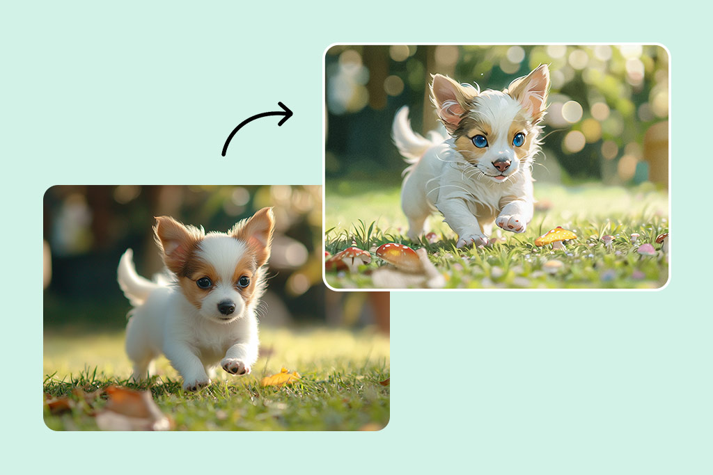 Cartoonize My Pet with the Easiest Pet Cartoon Maker