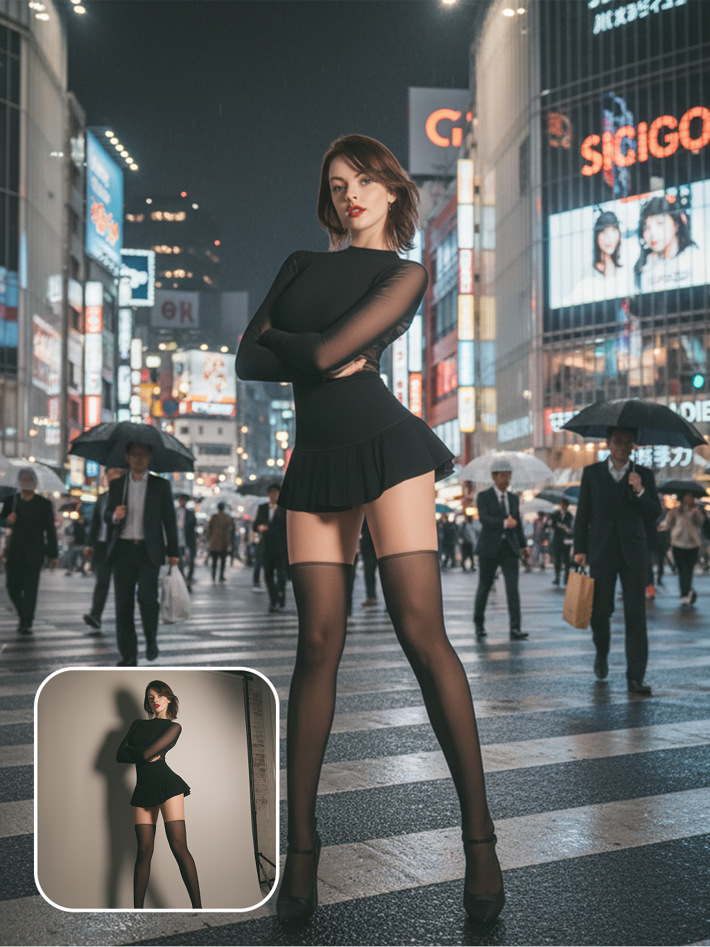 生成任意人物場景