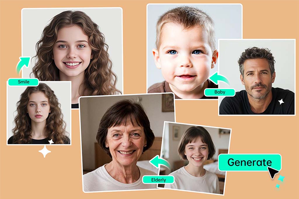Enjoy Face Transformations with AI Enjoy Face Transformations with AI