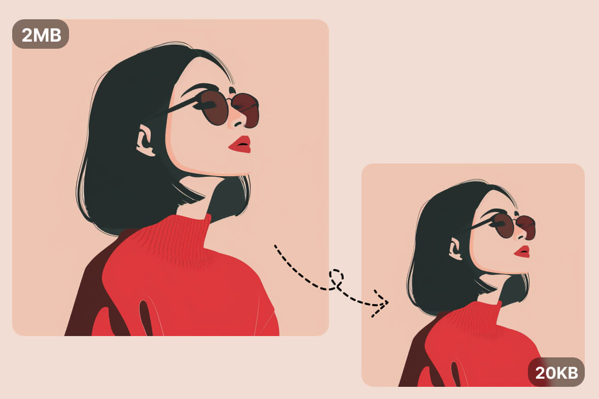 Reduce MB to KB Without Losing Image Quality