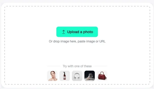 Add a high-quality image to start resizing in multiple e-commerce formats.