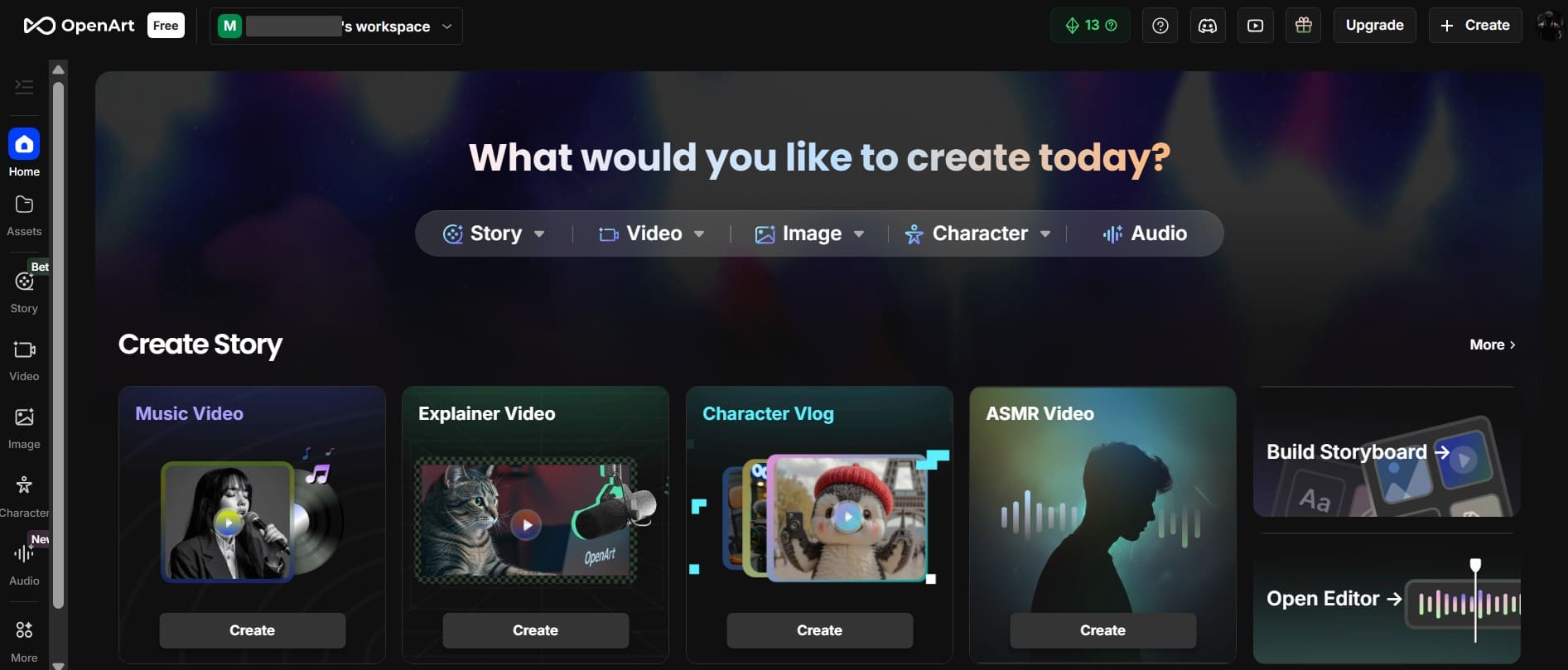 openart image creation tool