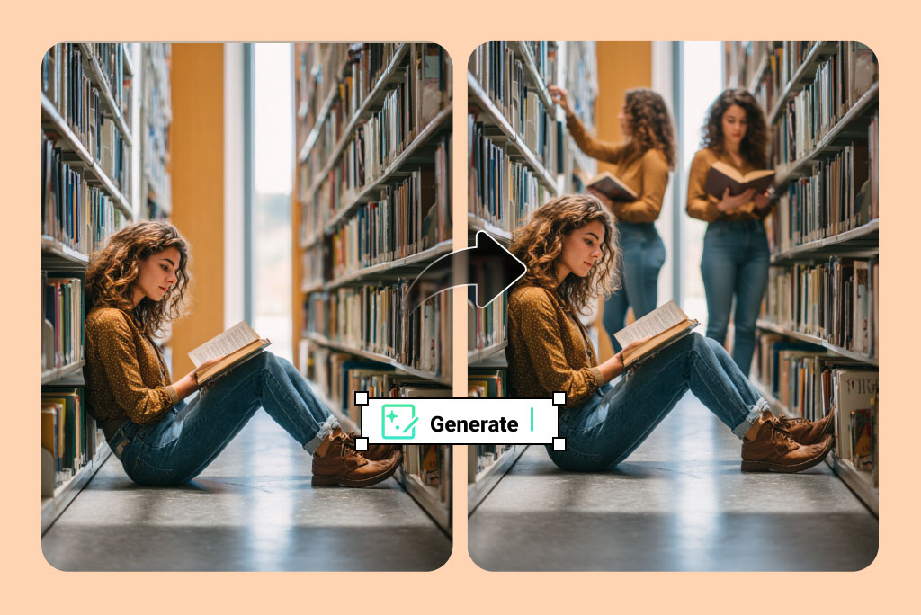 Add a Person to Your Photo from Different Angles with AI Add a Person to Your Photo from Different Angles with AI