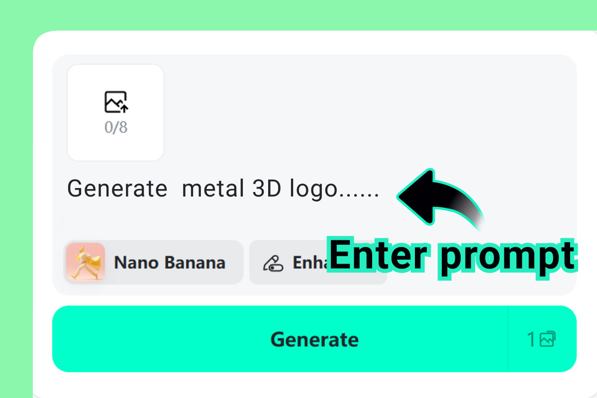 Open the 3D Logo Generator