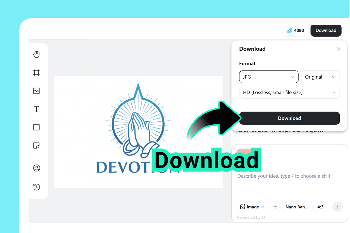 Export Your Image Export Your Image