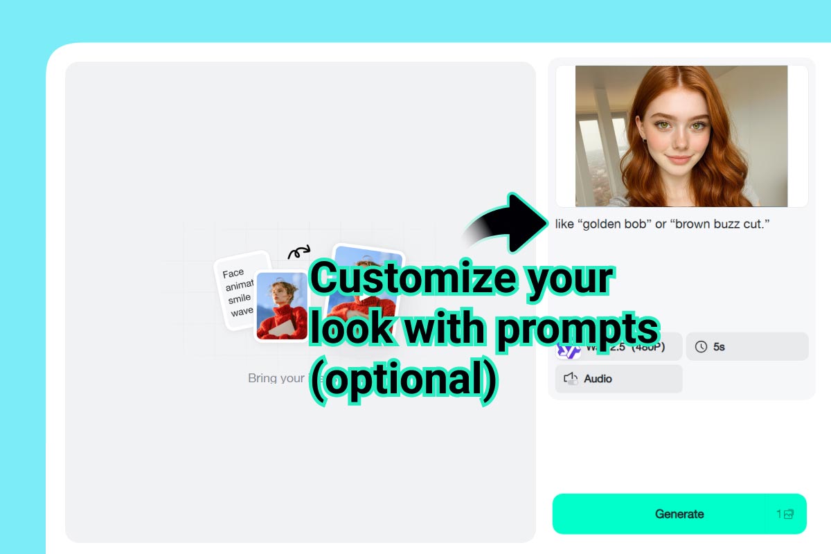 Step 3: Customize Your Look with Prompts (Optional)