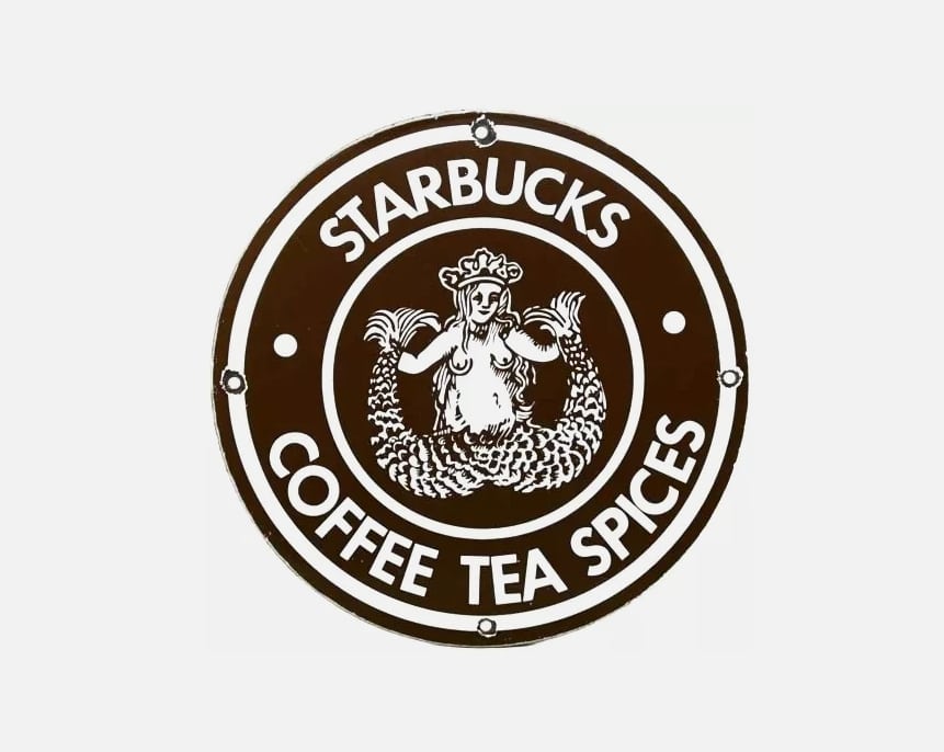 Starbucks Original Logo 1971