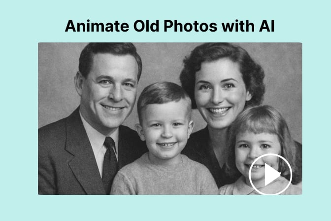 How to Create Talking Old Photo Videos with AI How to Create Talking Old Photo Videos with AI