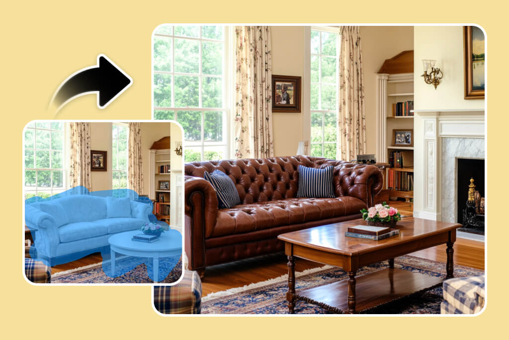 Edit and Personalize Every Interior Detail with AI