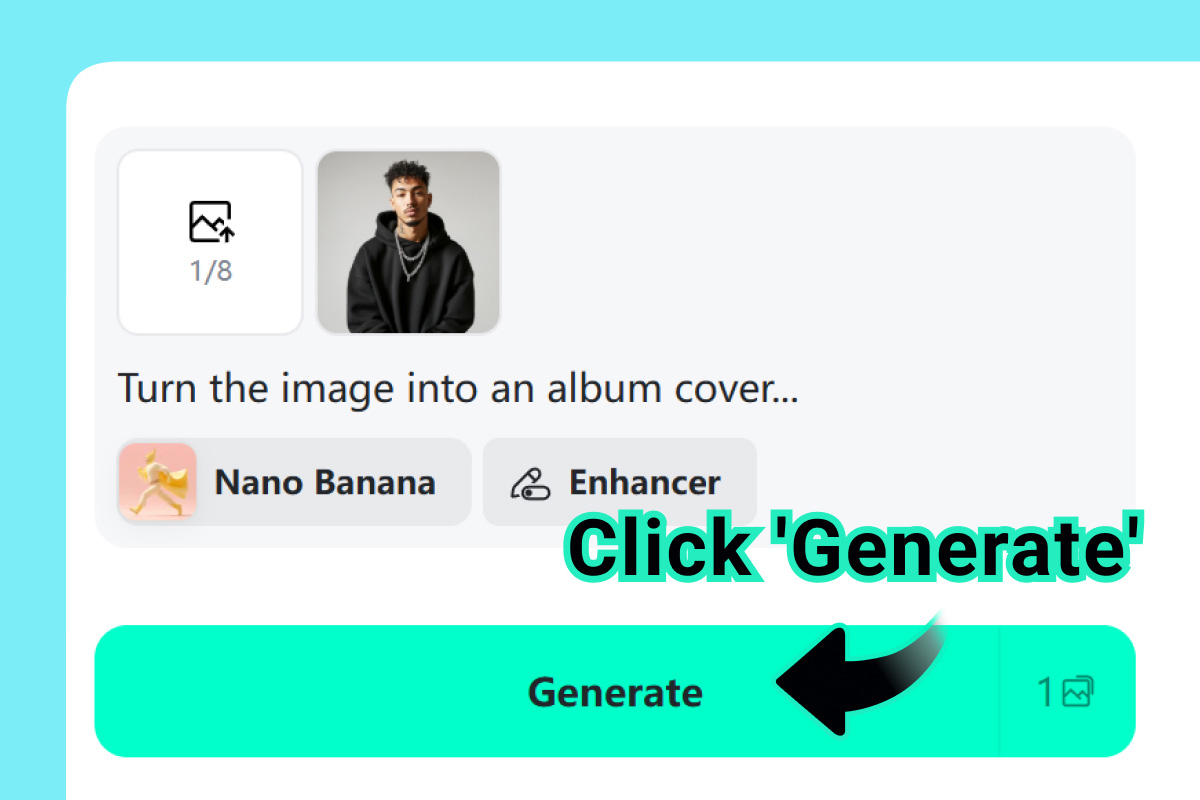 Enter Your Prompt and Click "Generate" Enter Your Prompt and Click "Generate"
