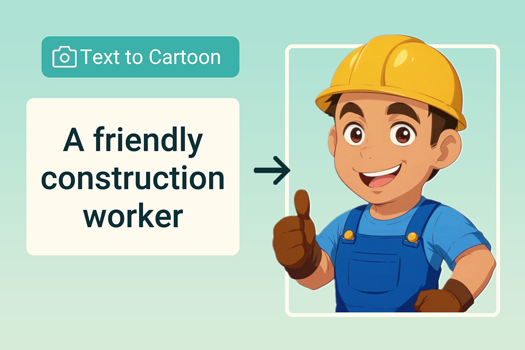 Create Cartoon Characters with AI with Text Prompts