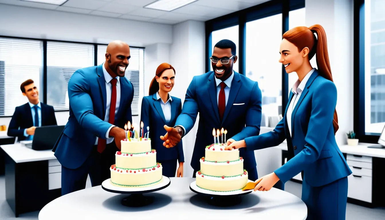 Office or Colleague Birthday Messages Craft personalized office birthday messages for colleagues with AI-generated videos.