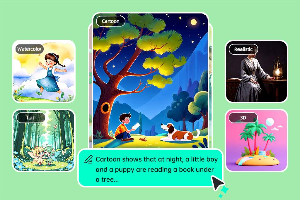 Turn Your Words into Art with AI Book Illustration Generator