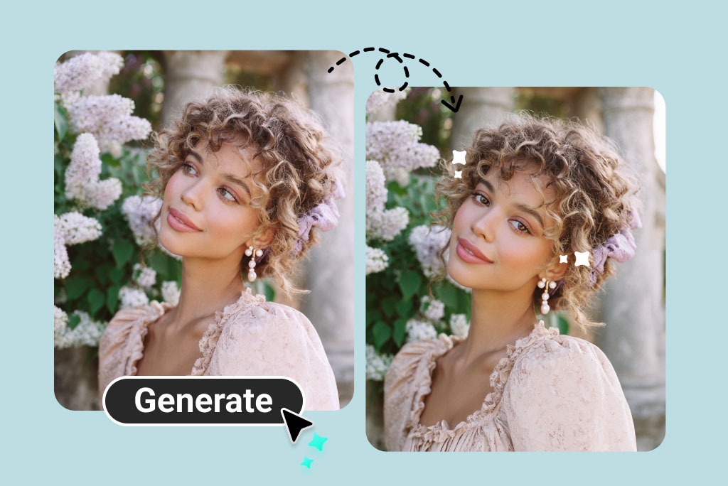 AI Eye Contact Correction for Photos Online Free