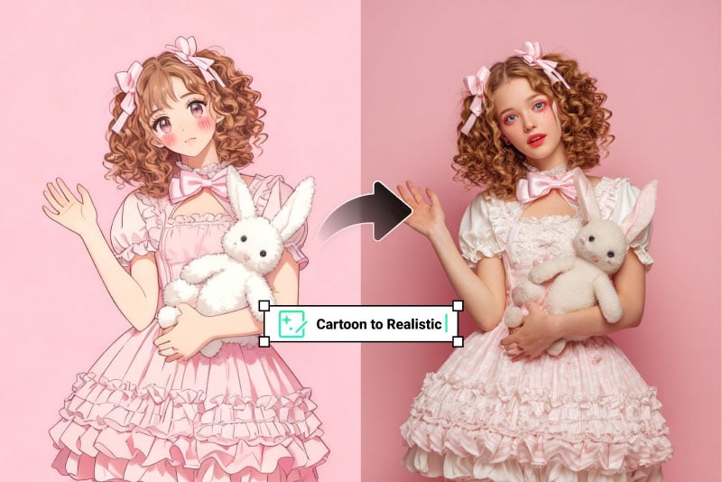 Turn Flat 2D Cartoons into 3D Real-Life Versions Turn Flat 2D Cartoons into 3D Real-Life Versions