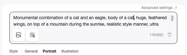 Type detailed descriptions or upload base images for perfect animal mashups.